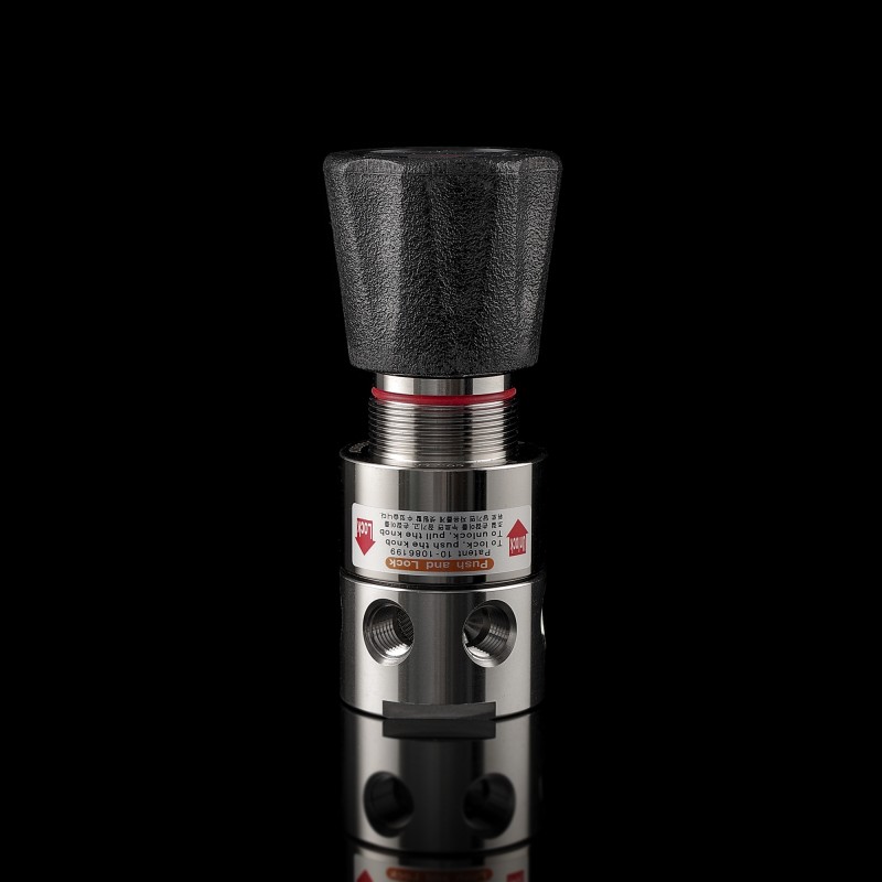 Регулятор давления 072 серии из нержавеющей стали от 0.1 до 17 бар NPT 1/4