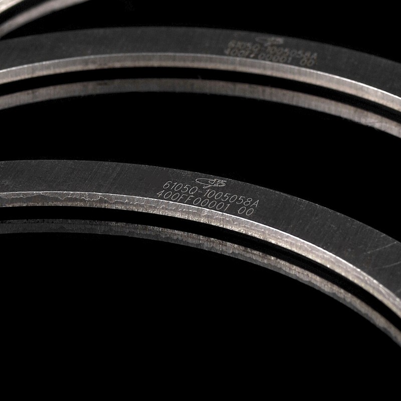 Пластина упорная коленчатого вала 4шт.