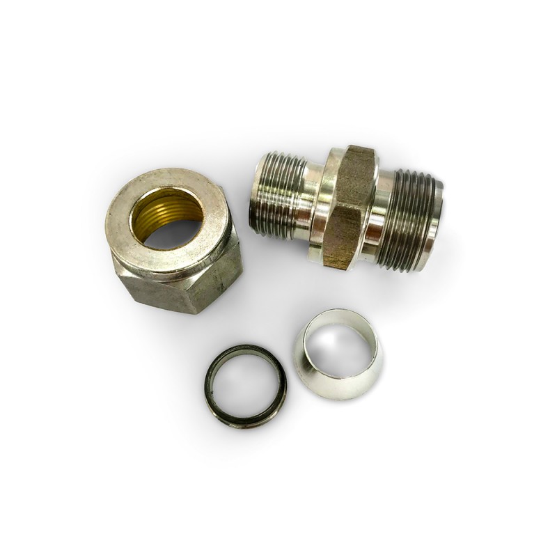 SMC-12M-6GM-SS Штуцер с наружной резьбой Stainless Male Connector 12mm OD - 3/8"G